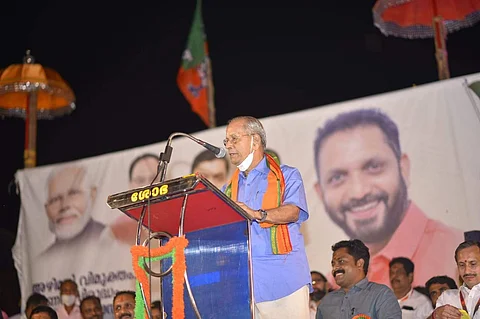 பாஜகவில் இணைந்த 6ஆவது நாளில் முதல்வர் வேட்பாளராக அறிவிக்கப்பட்ட ‘மெட்ரோ மேன்’