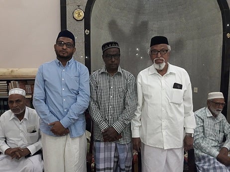 பொதக்குடி மேலப்பள்ளி வாயில் புதிய நிா்வாகிகள்.