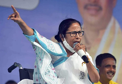மேற்குவங்க முதல்வர் மம்தா பானர்ஜி