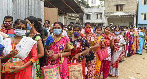 மேற்கு வங்க 7-ம் கட்ட வாக்குப்பதிவு