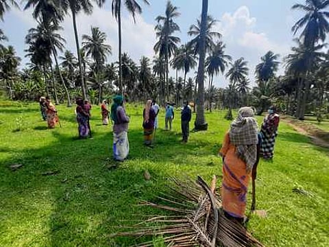 100 நாள் வேலைத் திட்டப் பணித்தளம் (கோப்புப்படம்)