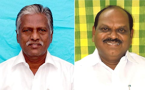 கே.பி.முனுசாமி, வைத்திலிங்கம் ராஜிநாமா