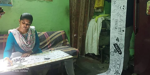 24 மணி நேரம் ஓவியம் வரைந்து உலக சாதனைக்கு முயற்சி