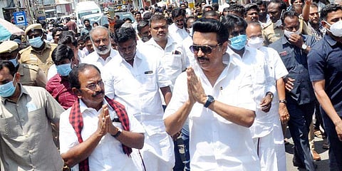 பெரும்பான்மை இடங்களில் திமுக முன்னிலை