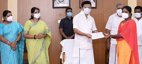 பணி நியமன ஆணை வழங்குகிறார் முதல்வர் ஸ்டாலின்