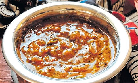 ஓமம் சுக்குக் குழம்பு