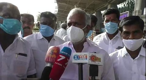 அறநிலையத்துறை அமைச்சர் சேகர்பாபு