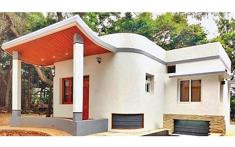 இந்தியாவின் முதல் "3 டி' வீடு