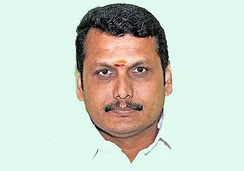 மின்சாரத்துறை அமைச்சர் வி.செந்தில்பாலாஜி