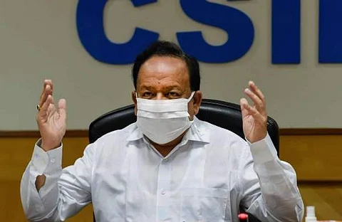 சுகாதாரத் துறை அமைச்சர் ஹர்ஷ் வர்தன் (கோப்புப்படம்)