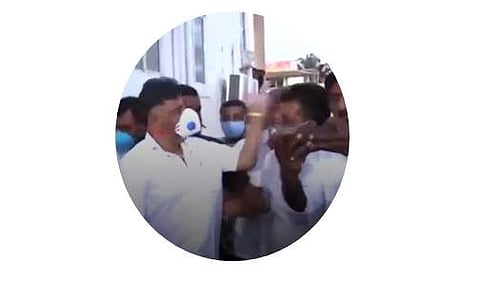 கட்சித் தொண்டரை அறைந்ததை பெரிதுப்படுத்த வேண்டாம்: டி.கே.சிவகுமார்