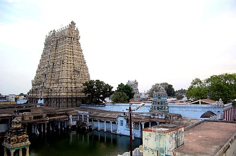 எழில்மிகு தோற்றத்துடன் காட்சியளிக்கும் அருள்மிகு சங்கரநாராயணசுவாமி திருக்கோயில்.