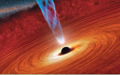 விண்வெளியில் சுநாமி!