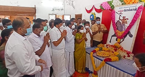 தமிழக அரசின் சார்பில் பொல்லான் பிறந்த நாள் கொண்டாட்டம்.