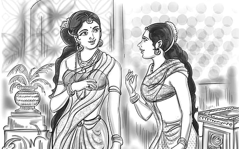 கணவனைப் புகழும் மனைவி