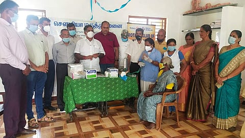 காரமடை ரோட்டரி சங்கம் சார்பில் இலவச மஞ்சள் காமாலை தடுப்பூசி, விழிப்புணர்வு நிகழ்ச்சி
