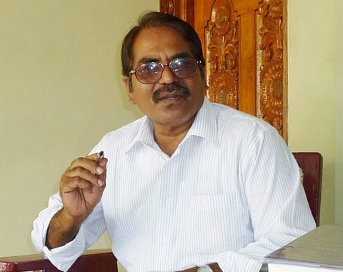 மீத்தேன் திட்ட எதிர்ப்புக் கூட்டமைப்பின் தலைமை ஒருங்கிணைப்பாளர் பேராசிரியர் த.ஜெயராமன்