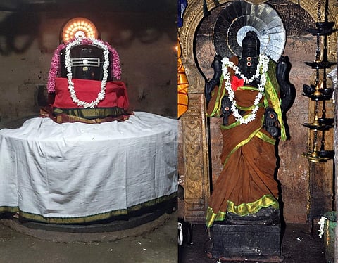 அருள்மிகு அதுலசுந்தரி அம்மன் உடனுறை அப்ரதீசுவரர்.