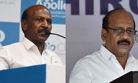அமைச்சர்கள் மா.சுப்பிரமணியன், தா.மோ.அன்பரசன் நீதிமன்றத்தில் ஆஜர்