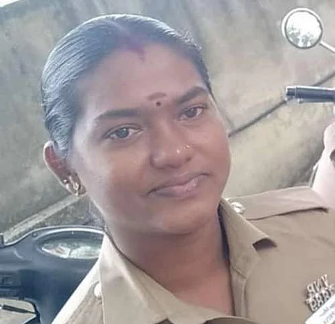 கொலை செய்யப்பட்ட பெண் காவலர் பானுப்பிரியா