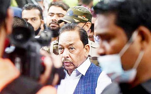 மகாராஷ்டிர முதல்வருக்கு எதிராக கருத்து: மத்திய அமைச்சா் நாராயண் ராணே கைது