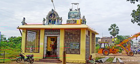 காளியம்மன் கோயில் கலசம் திருட்டு