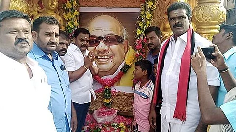 உசிலம்பட்டியில் கருணாநிதி நினைவு நாள்