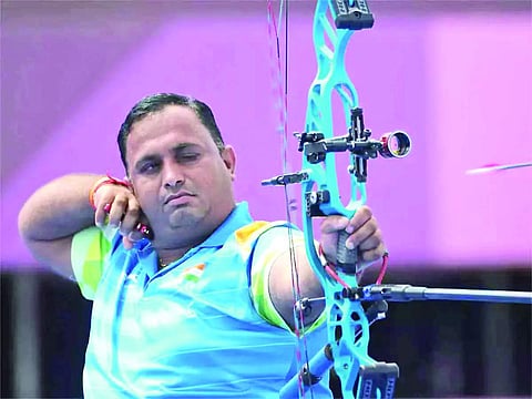 வில்வித்தை: காலிறுதியுடன் வெளியேறினாா் ராகேஷ்