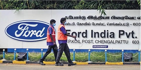 ஃபோர்டு நிறுவனம் விவகாரம்: முதல்வர் இன்று ஆலோசனை