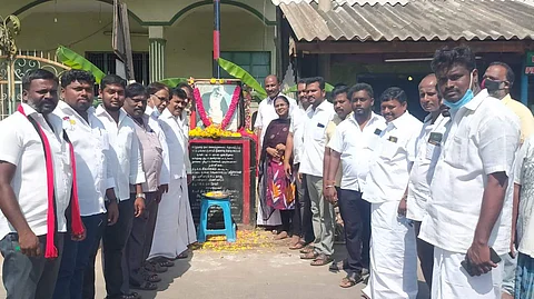 வாழப்பாடியில் திமுக சார்பில் நடைபெற்ற பெரியார் பிறந்த நாள் விழா.