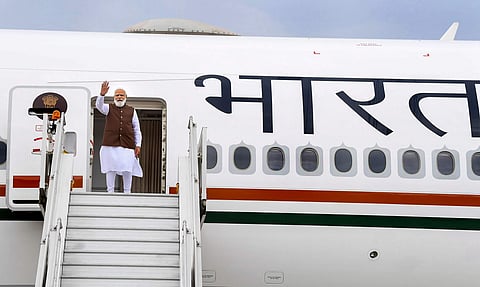 அமெரிக்கா புறப்பட்டார் பிரதமர் மோடி