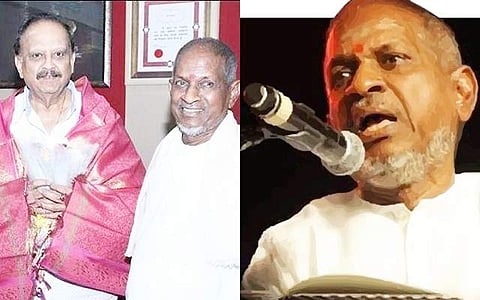 ''என்னுடைய ஒவ்வொரு மேடையிலும் எஸ்.பி.பி. இருக்கிறார்'' : இளையராஜா உருக்கம்