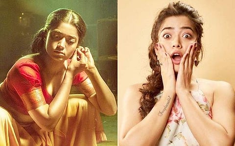 ராஷ்மிகாவா இது ? : பிரபல கதாநாயகன் படத்தில் இருந்து வெளியான புகைப்படத்தால் ரசிகர்கள் ஆச்சரியம்