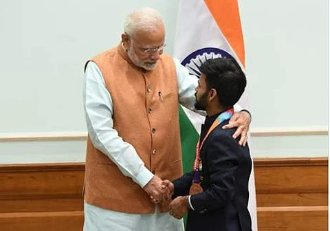 பாராலிம்பிக் பாட்மிண்டன்: தங்கம் வென்றார் கிருஷ்ணா நாகர்