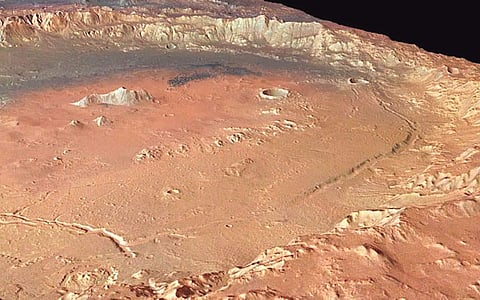 நிலச்சரிவு... செவ்வாய் கிரகத்தில்!