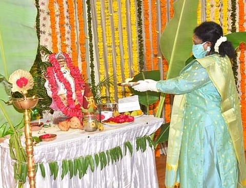புதுச்சேரி துணைநிலை ஆளுநர் தமிழிசை சௌந்தரராஜன் விநாயகர் சதுர்த்தி வாழ்த்து
