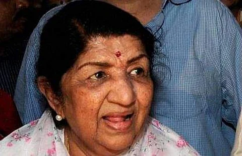 லதா மங்கேஷ்கர் (கோப்புப் படம்)