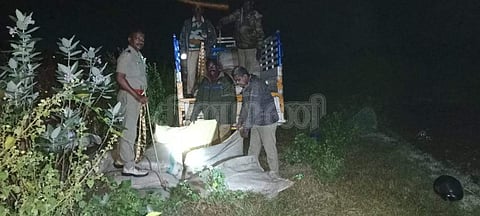 தெடாவூரில் 10 லட்ச ரூபாய் மதிப்புள்ள குட்கா பறிமுதல்