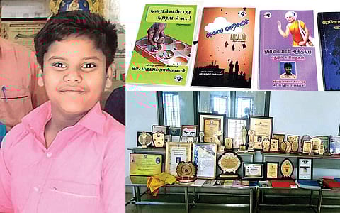 12 வயதில் 9 நூல்கள்!