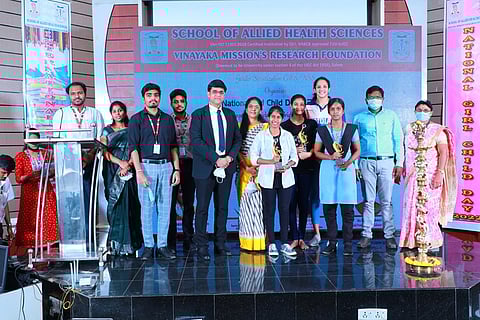 அலைடு ஹெல்த் சயின்ஸ் துறையில் தேசிய பெண் குழந்தைகள் தின விழா