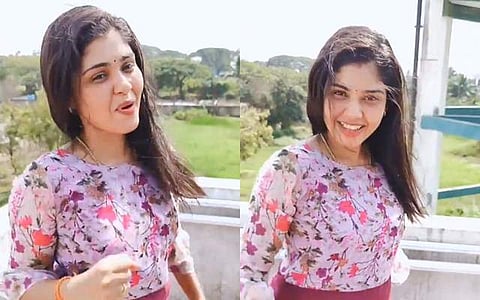 சமூக வலைதளங்களில் கலக்கும் பாண்டியன் ஸ்டோர்ஸ் மீனாவின் நடனம்: ''மெதுவா என்னத் தொடவா..''