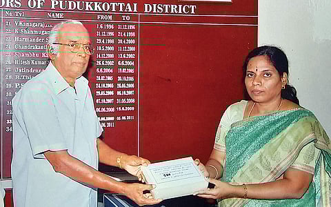 கண்தான விழிப்புணர்வில் 90 வயது இளைஞர்!