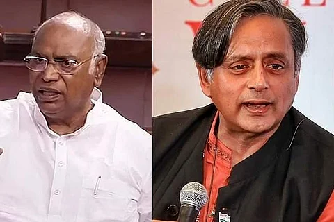 காங்கிரஸ் தலைவர் தேர்தல்: மல்லிகாா்ஜுன காா்கே, சசிதரூர் நேரடி போட்டி!