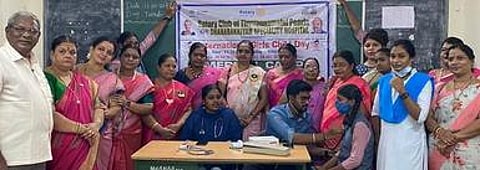 பல், ரத்தசோகை பரிசோதனை முகாம்