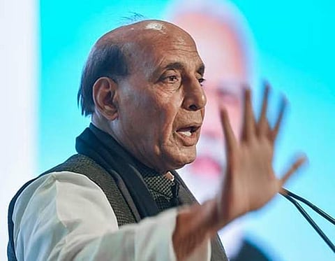 நாட்டில் அமைதி, நல்லிணக்கத்தை சீர்குலைக்க முயற்சித்தால் தகுந்த பதிலடி கொடுக்கப்படும்: ராஜ்நாத் சிங்