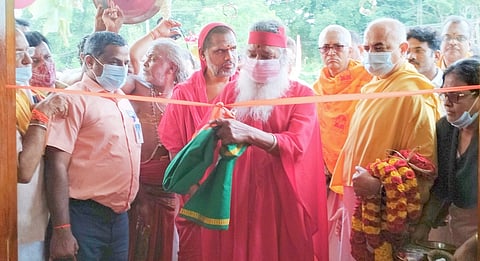 பெருக்கரணை முருகன் கோயிலில் புதிய அன்னதானக் கூடம் திறப்பு