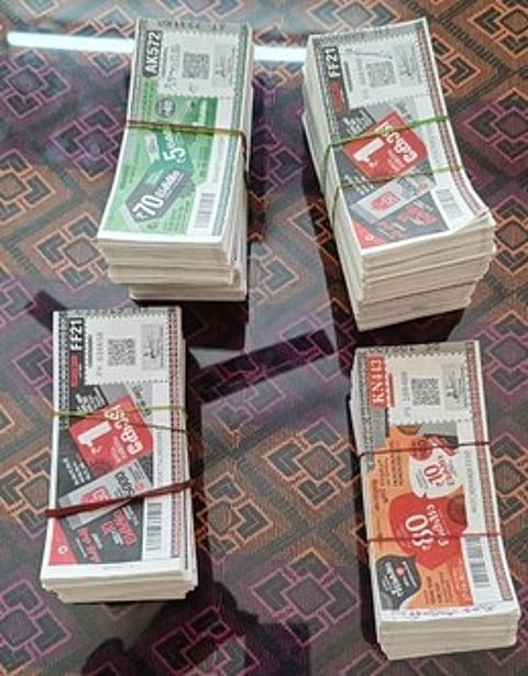 கேரள மாநில லாட்டரி சீட்டுகள்