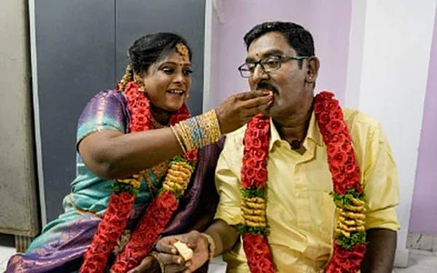 மனநல காப்பகத்தில் மலர்ந்த காதல் ஜோடி: அமைச்சர் மா.சுப்பிரமணியன் தலைமையில் திருமணம்!