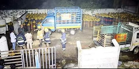 காஞ்சிபுரம் அருகே எரிவாயு உருளைகள் குடோனில் விபத்து: பலி எண்ணிக்கை 5 ஆக உயர்வு