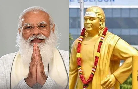 முத்துராமலிங்க தேவரை வணங்குகிறேன்: பிரதமரின் தமிழ் ட்வீட்!